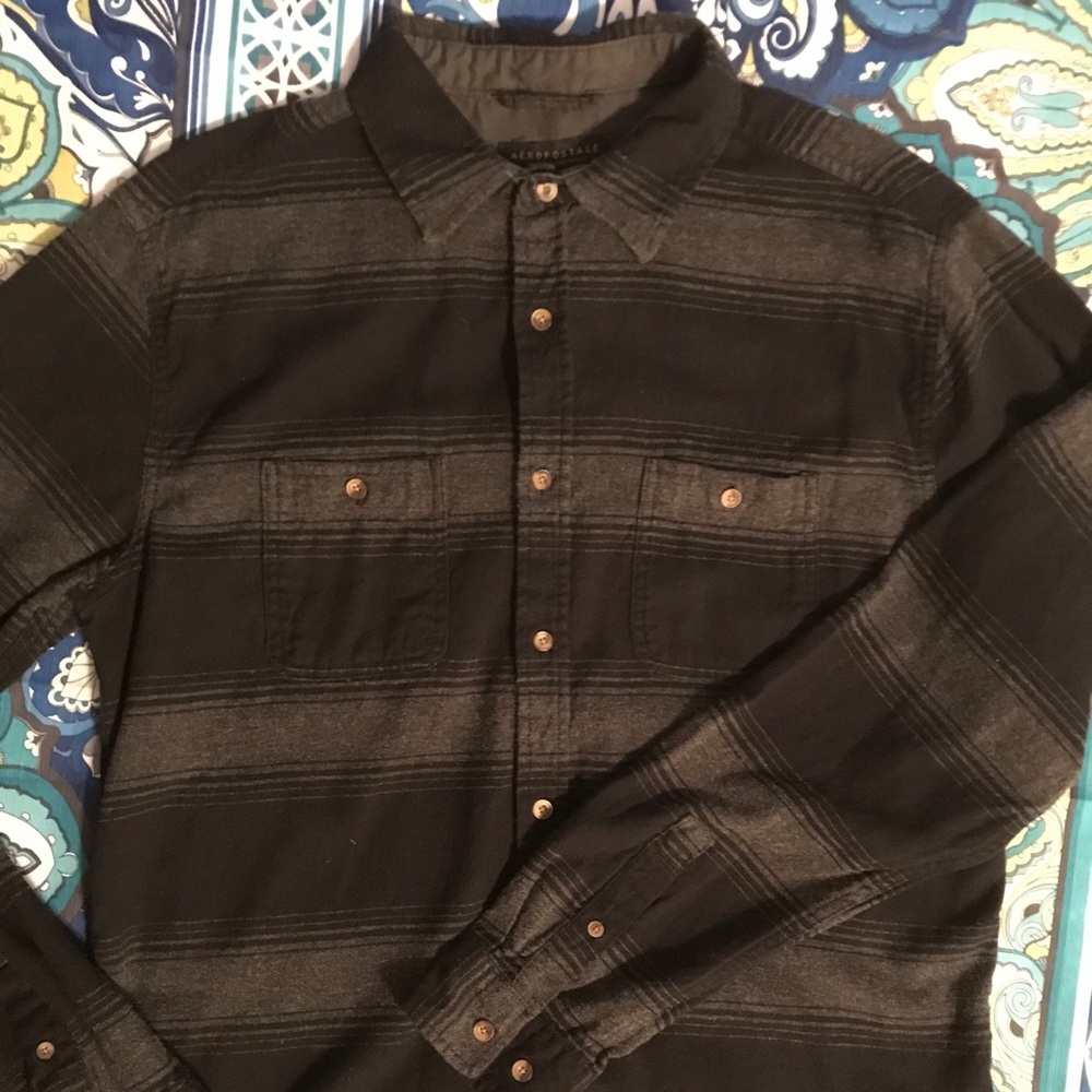 Aeropostale Men’s Button Up Flannel